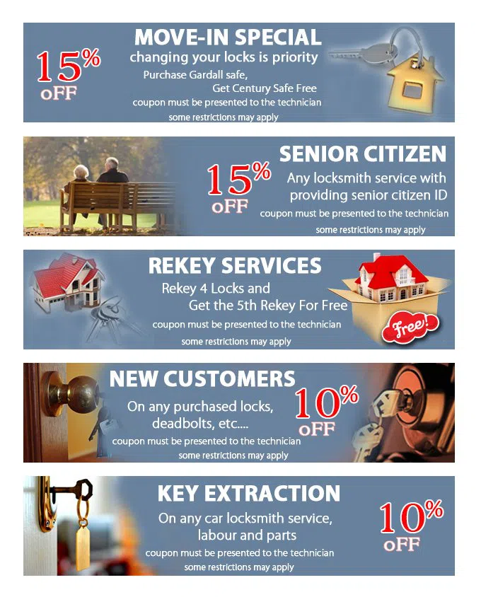 Fort Lauderdale Elite Locksmith Fort Lauderdale, FL 954-744-3799 - coupon21-set-five